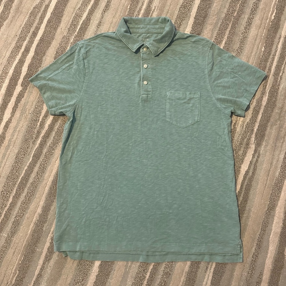 J.CREW Garment Dyed Tee shirt. Size: L. Originally Paid: $38.00